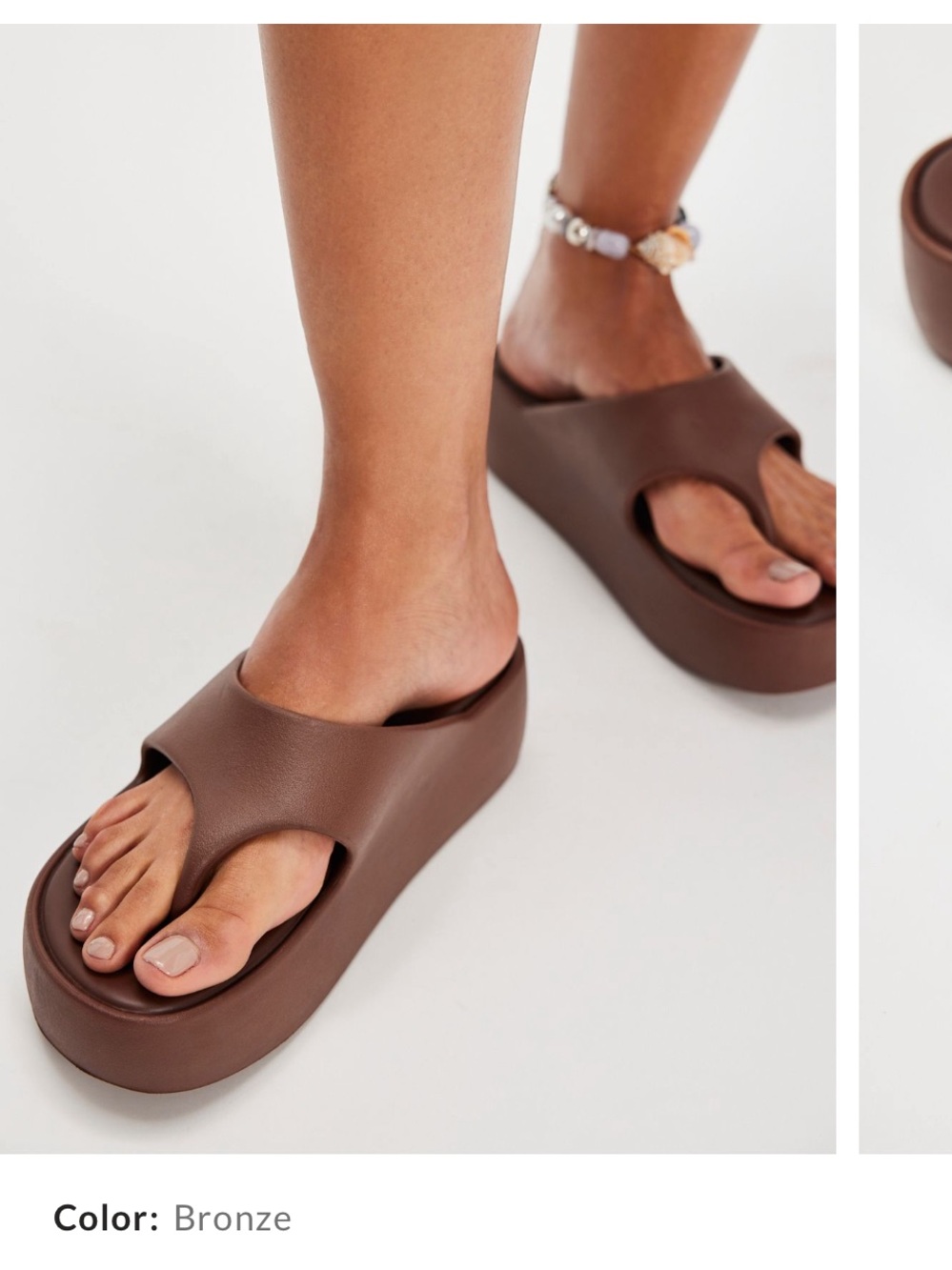 Melissa Free Platform Thong Sandals